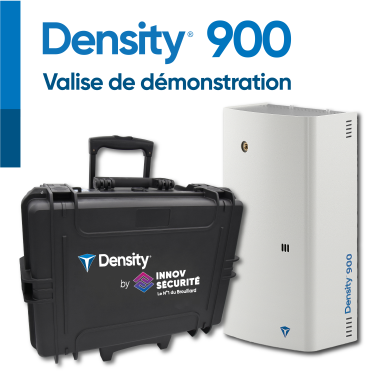 Valise de démonstration INNOV SÉCURITÉ pour Générateur de Brouillard Density.